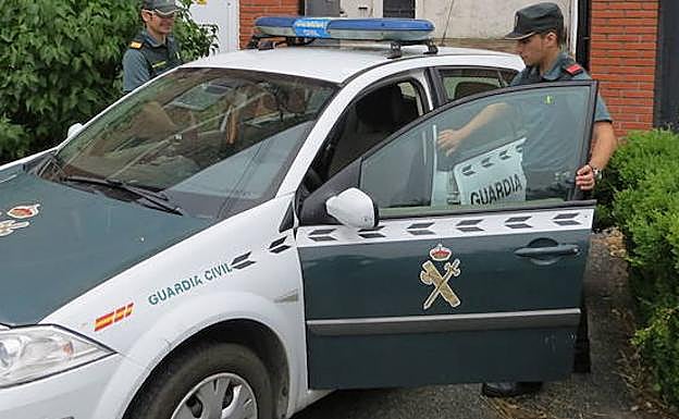 Agentes de la Guardia Civil en la provincia de Segovia. 