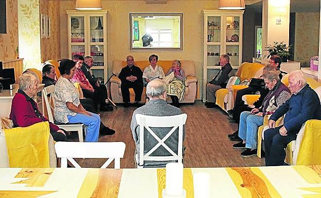 Interior de una de las instalaciones del Centro de Servicios Sociales La Fuencisla, dependiente de la Diputación. 