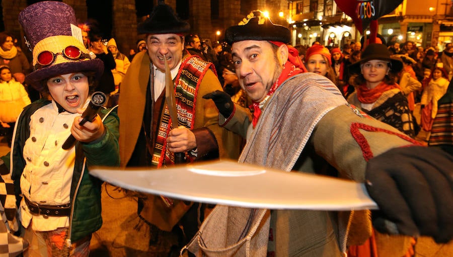 Sábado de carnaval en Segovia
