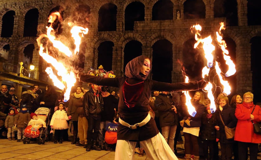 Sábado de carnaval en Segovia