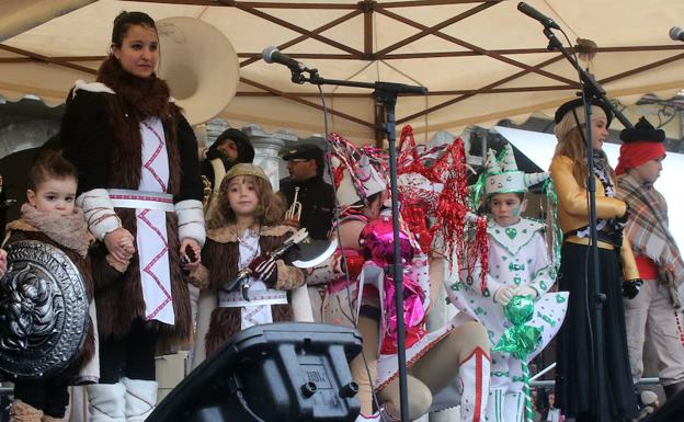 Elección del príncipe y la princesa del carnaval de Segovia, este domingo. 