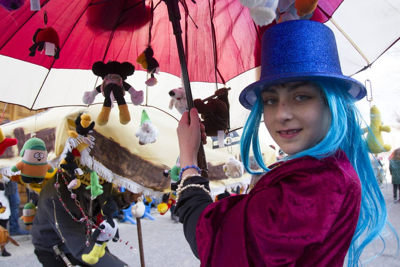Desfile infantil en el carnaval de Toro (Zamora)