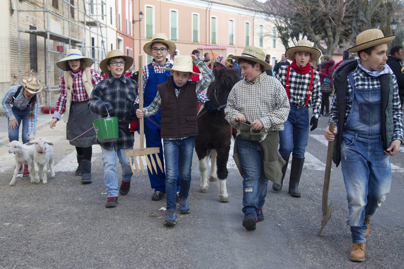 Desfile infantil en el carnaval de Toro (Zamora)