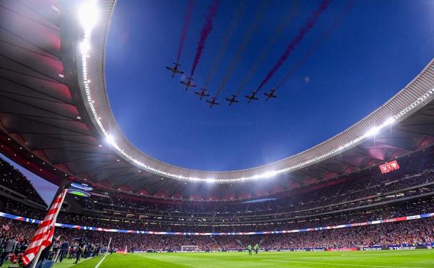Estadio Wanda Metropolitano, escenario de la final de la Copa del Rey 2018. 