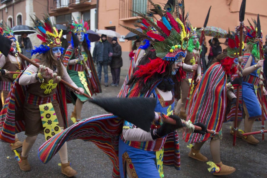 han participado decenas de niños, mayores y murgas, con ingeniosos y divertidos disfraces, carros y carrozas. 