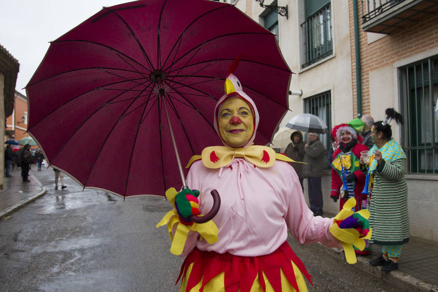 han participado decenas de niños, mayores y murgas, con ingeniosos y divertidos disfraces, carros y carrozas. 