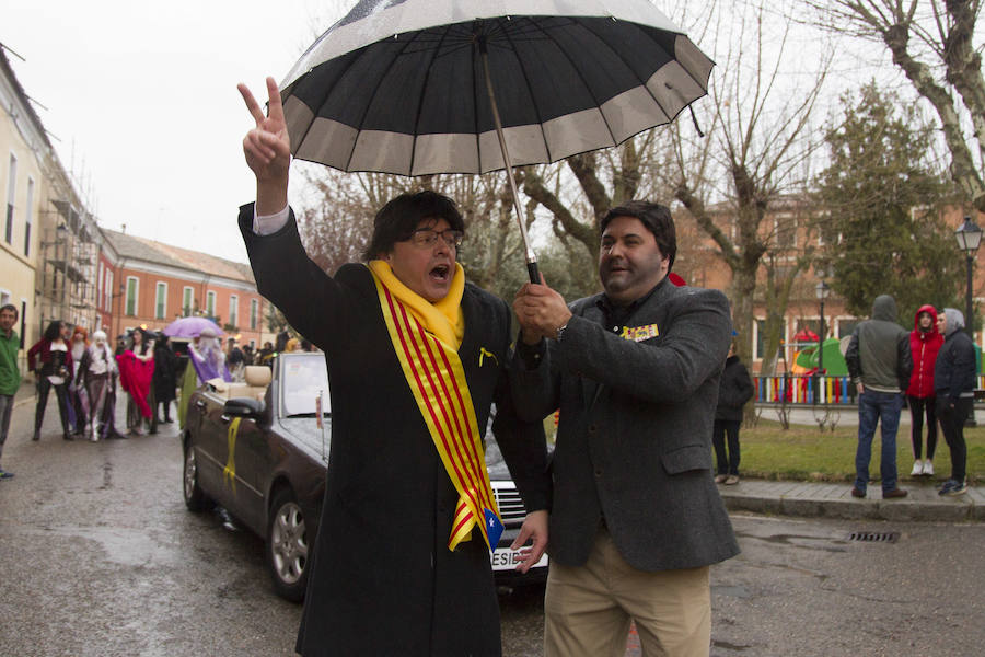 han participado decenas de niños, mayores y murgas, con ingeniosos y divertidos disfraces, carros y carrozas. 