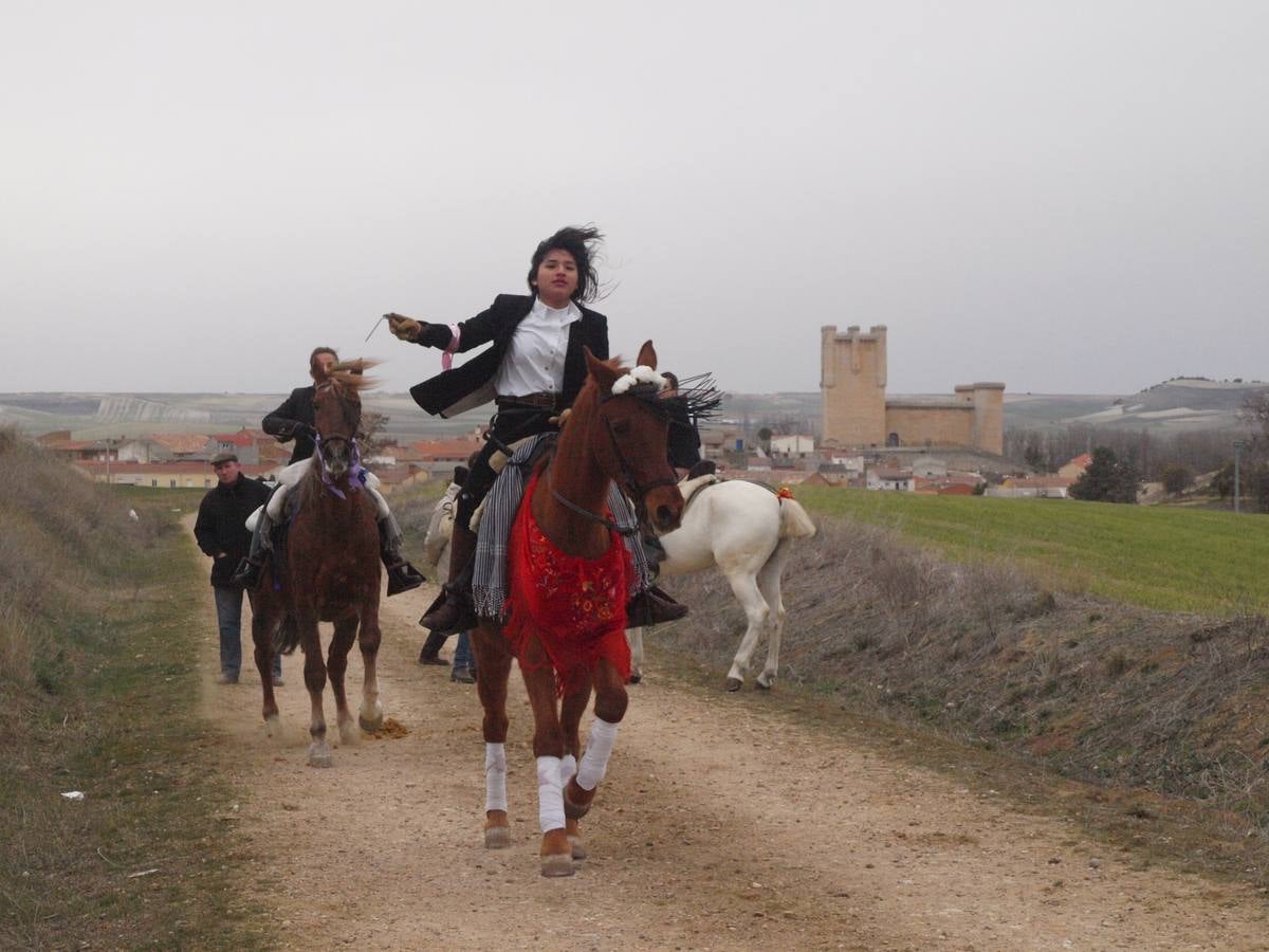 Carrera de cintas a caballo de los quintos de Torrelobatón