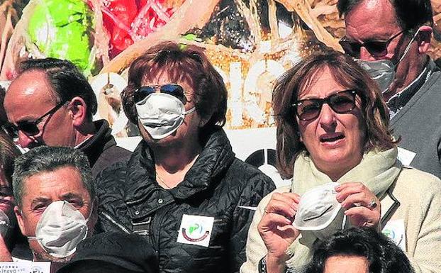 Vecinos de Aldeanueva, contra la planta de residuos. 
