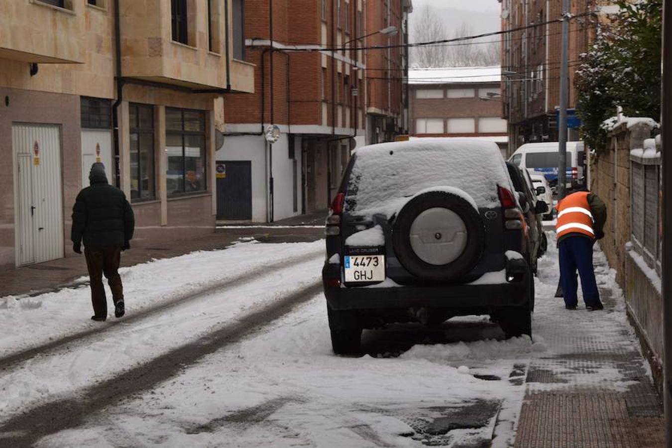 La nieve continúa en Guardo