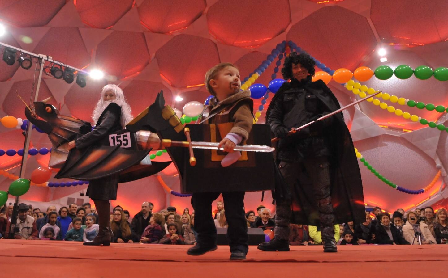 Martes de carnaval en la Cúpula del Milenio