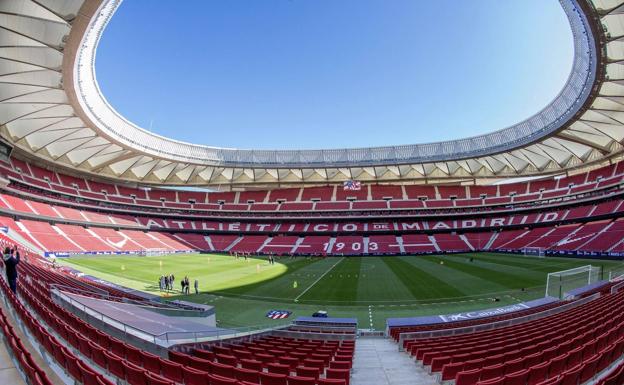 El Wanda Metropolitano, el nuevo estadio del Atlético. 