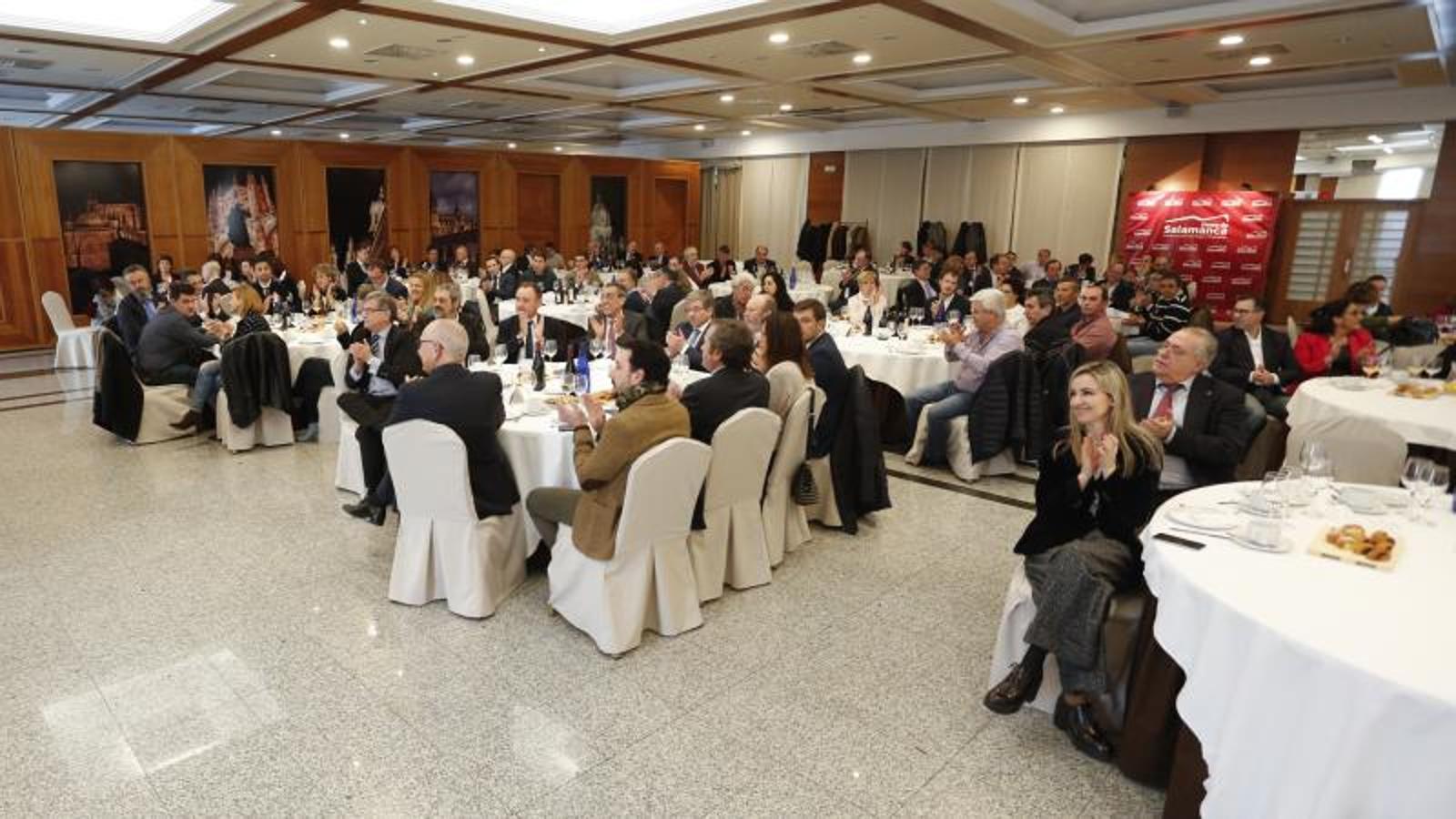 Milagros Marcos ha intervenido en los Encuentros en Salamanca, organizados por El Norte de Castilla, con la ponencia 'La cadena de valor: el equilibrio necesario para la economía de Castilla y León',