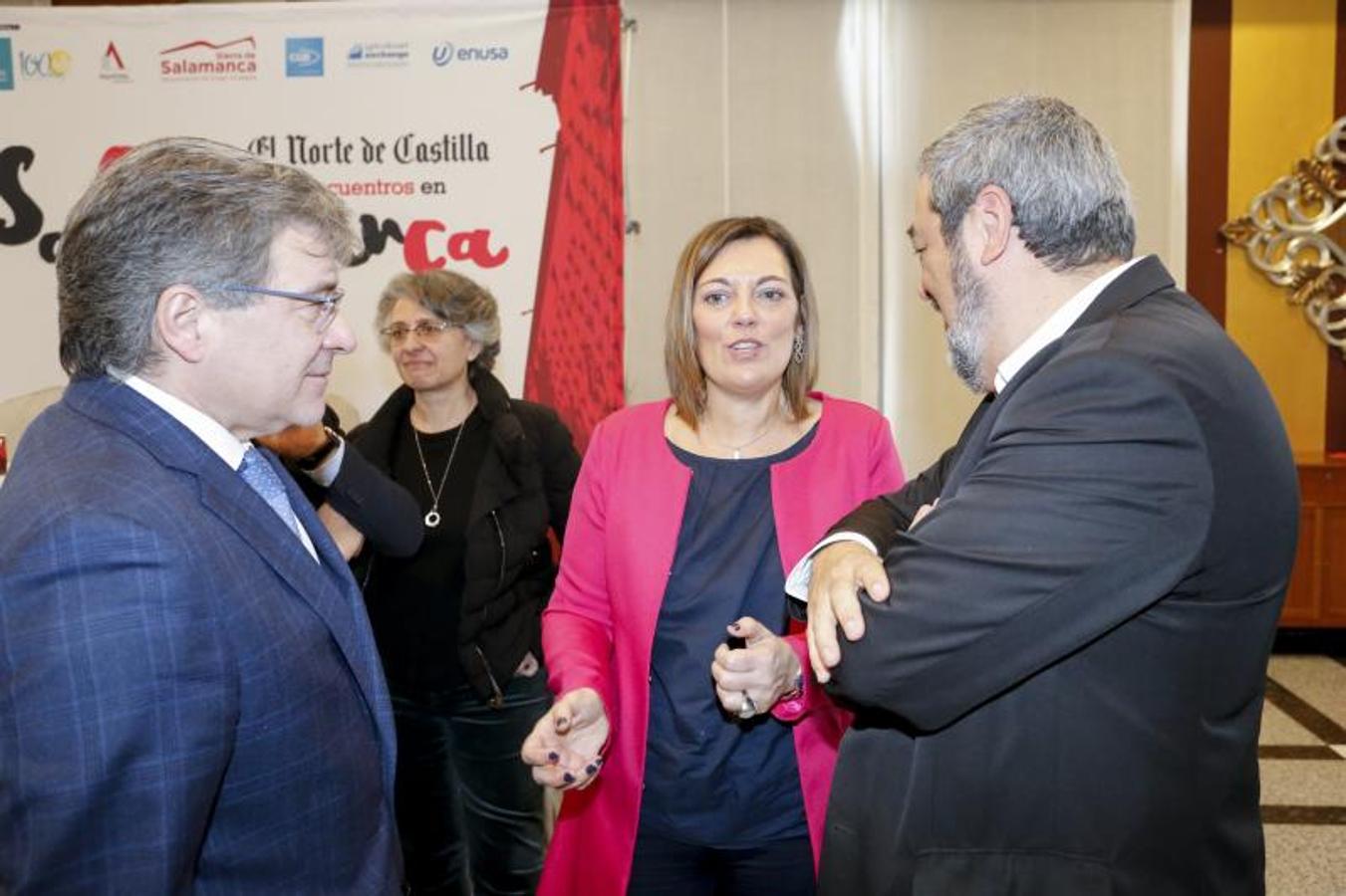 Milagros Marcos ha intervenido en los Encuentros en Salamanca, organizados por El Norte de Castilla, con la ponencia 'La cadena de valor: el equilibrio necesario para la economía de Castilla y León',