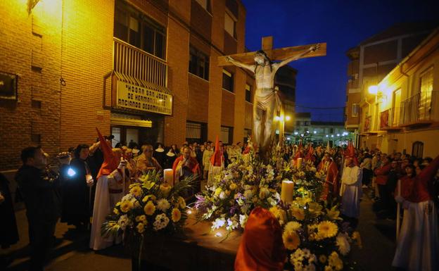 Procesión de la Peregrinación del Santísimo Cristo del Amor y la Meditación de las Siete Palabras. 