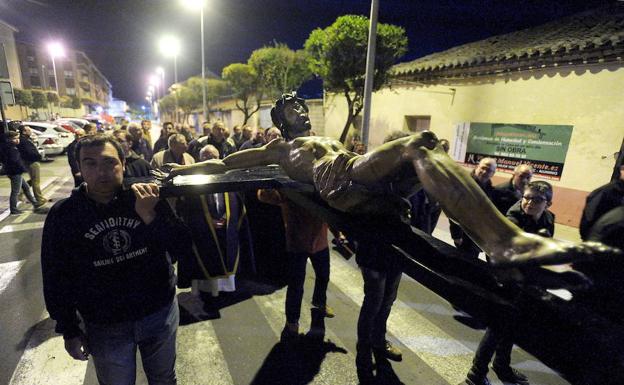 En la imagen el Cristo de la Penitencia. 