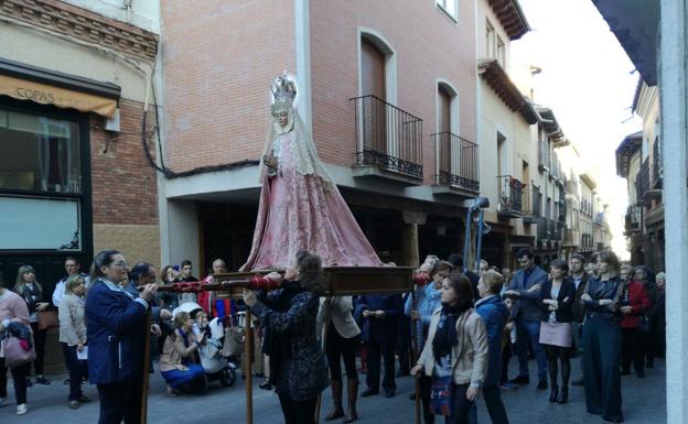 La Virgen de la Cruz. 