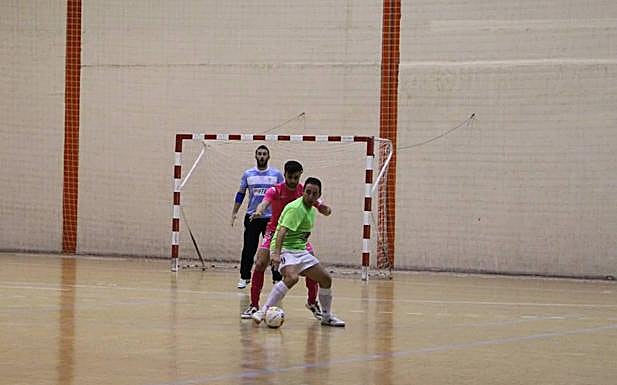 Gonza. jugador del Naturpellet Cuéllar.