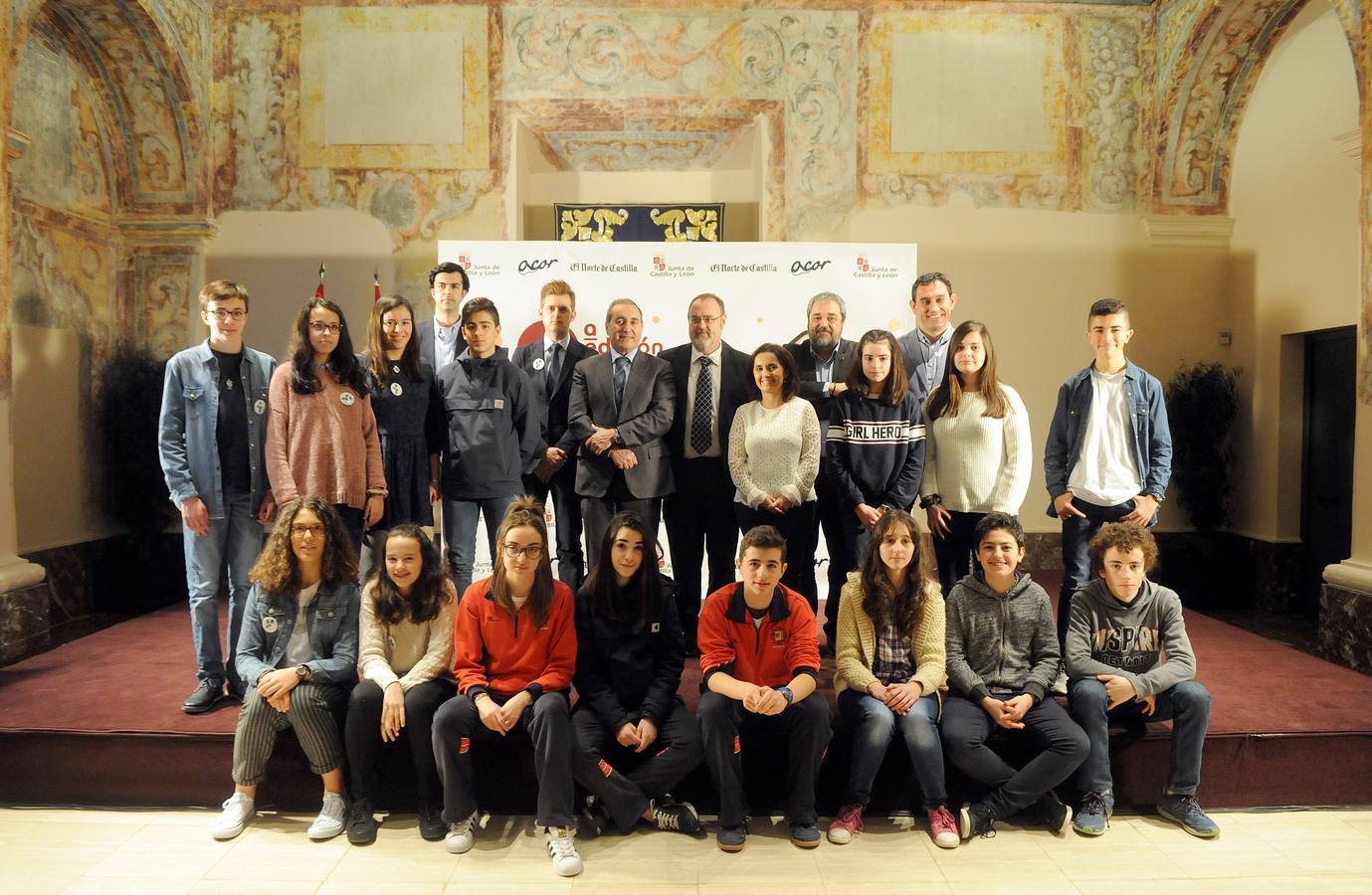 El concurso, ha reunido a 534 alumnos de una treintena de centros de seis provincias que han elaborado 2.655 noticias en equipos de trabajo dirigidos por un tutor