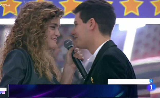 Amaia y Alfred en 'Operación Triunfo 2017'. 