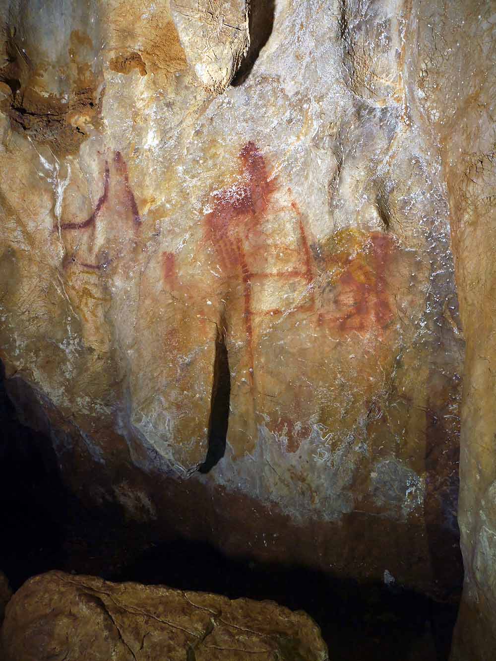 Fotos: Descubren arte de 65.000 años de antigüedad realizado por neandertales