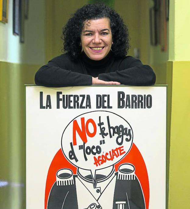 Maribel Merino, coordinadora de la Fundación Rondilla. 