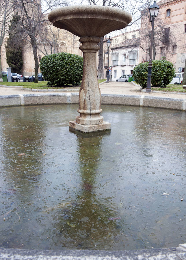 Fotos: Jornada de frío intenso en Segovia