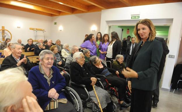 Inauguración de la ampliación de la residencia de Villavicencio de los Caballeros.