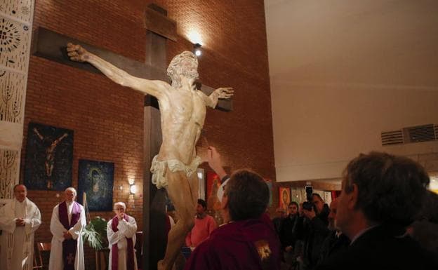 Santísimo Cristo de la Humildad, que saldrá este año por primera vez en procesión.