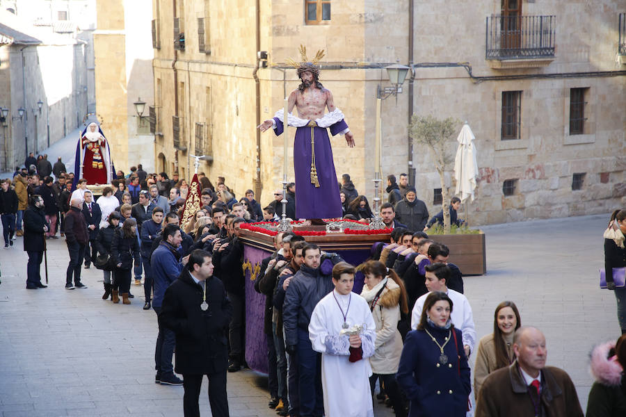 Fotos: Traslado del Despojado de San Benito a San Sebastián en Salamanca