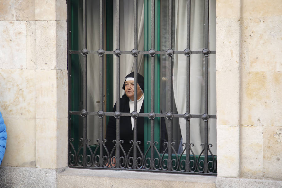 Fotos: Traslado del Despojado de San Benito a San Sebastián en Salamanca