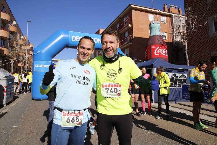 Unos 800 participantes acuden a la carrera en favor de la Asociación de Enfermedades Raras de Castilla y León