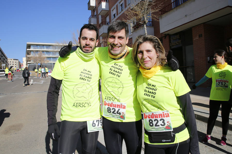 Unos 800 participantes acuden a la carrera en favor de la Asociación de Enfermedades Raras de Castilla y León