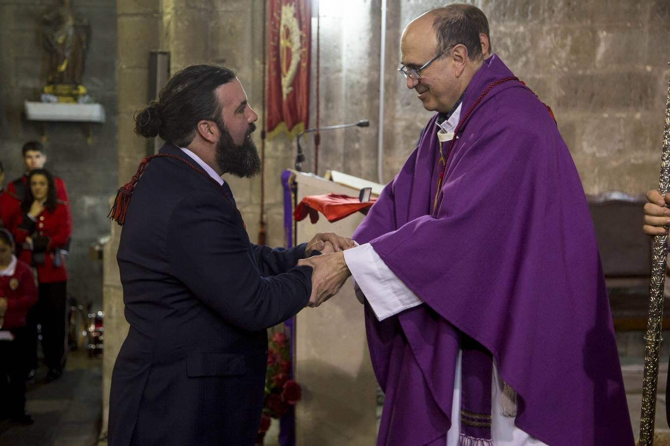 A cargo de Alfonso Guerra Alonso, antiguo hermano mayor entre los años 2013 y 2017, el acto tuvo lugar en la iglesia de La Antigua
