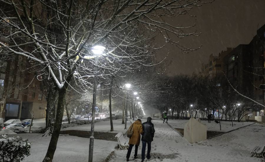 Fotos: Nieva en Valladolid