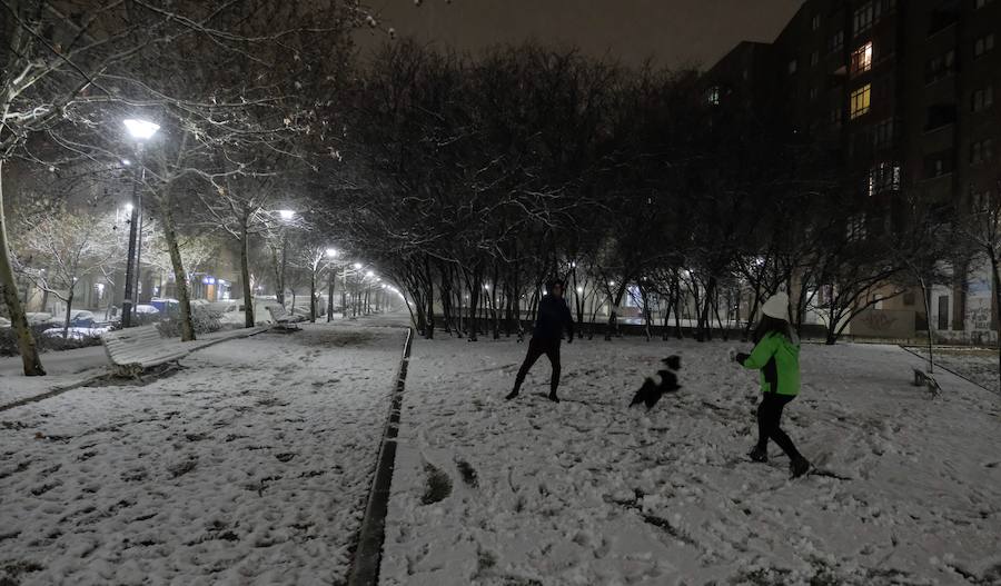 Fotos: Nieva en Valladolid