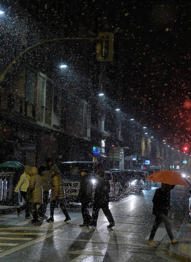 Fotos: Nieva en Valladolid