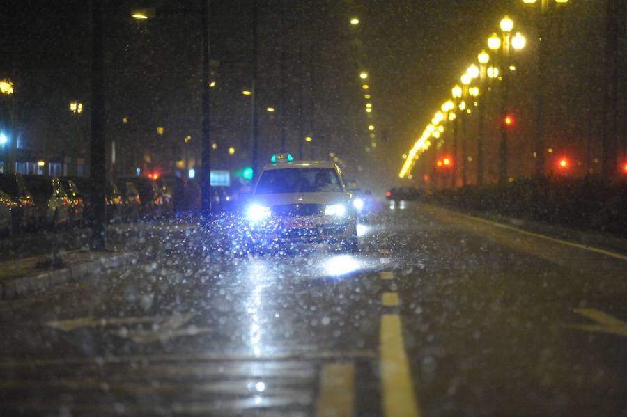 Fotos: Nieva en Valladolid