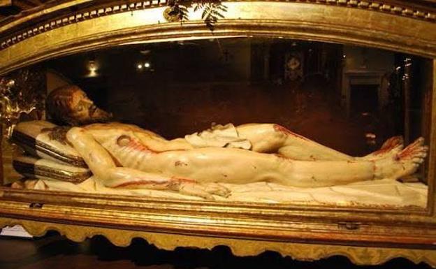 Santo Cristo Yacente. 