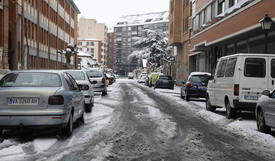 Fotos: La capital se tiñe de blanco