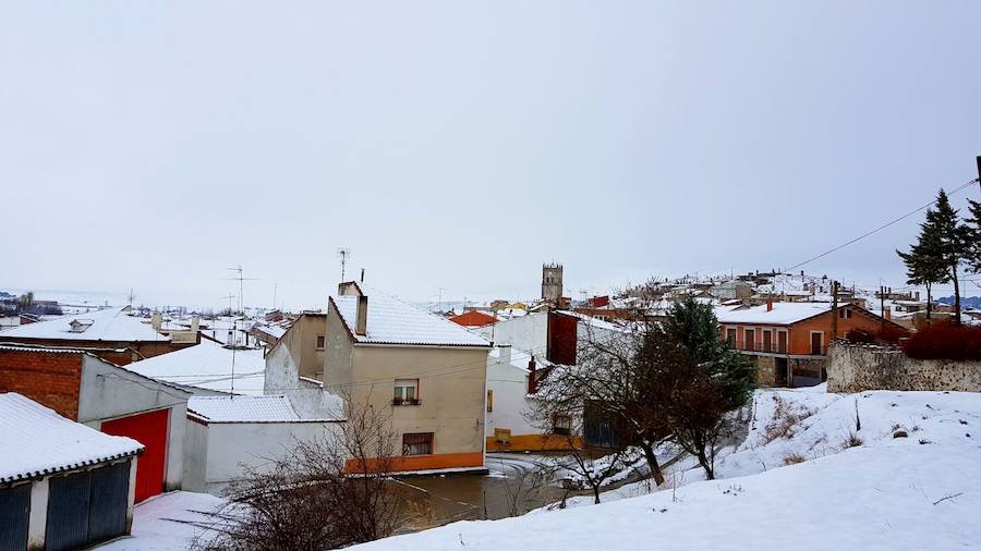 Fotos: Nieve en Baltanas