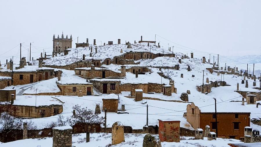 Fotos: Nieve en Baltanas