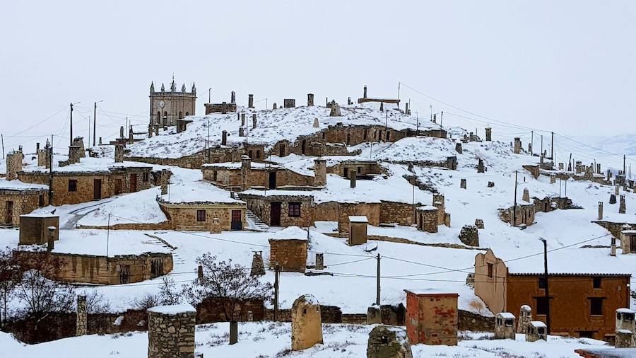 Fotos: Nieve en Baltanas