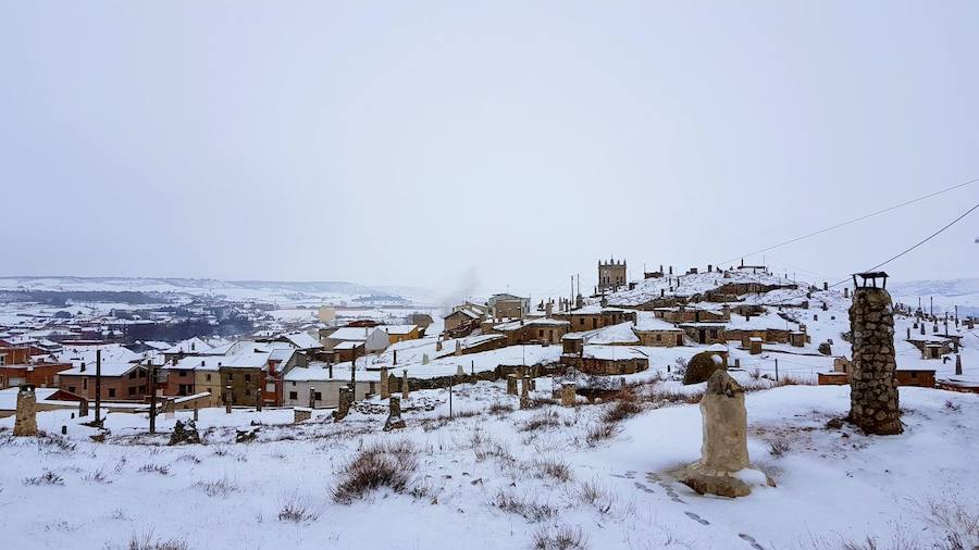 Fotos: Nieve en Baltanas