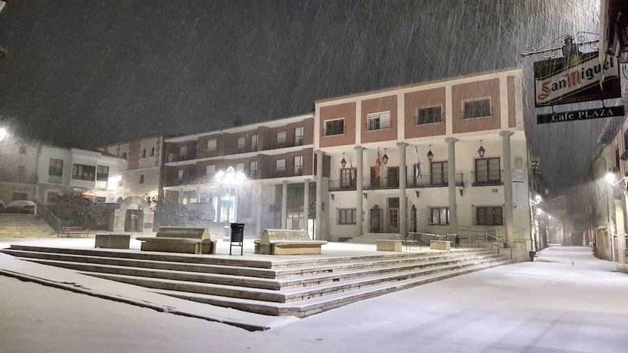 Fotos: Nieve en Baltanas