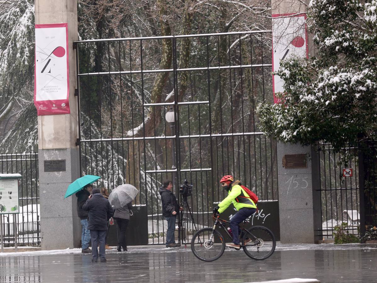 Fotos: Las bellas estampas que la nieve ha dejado en Valladolid