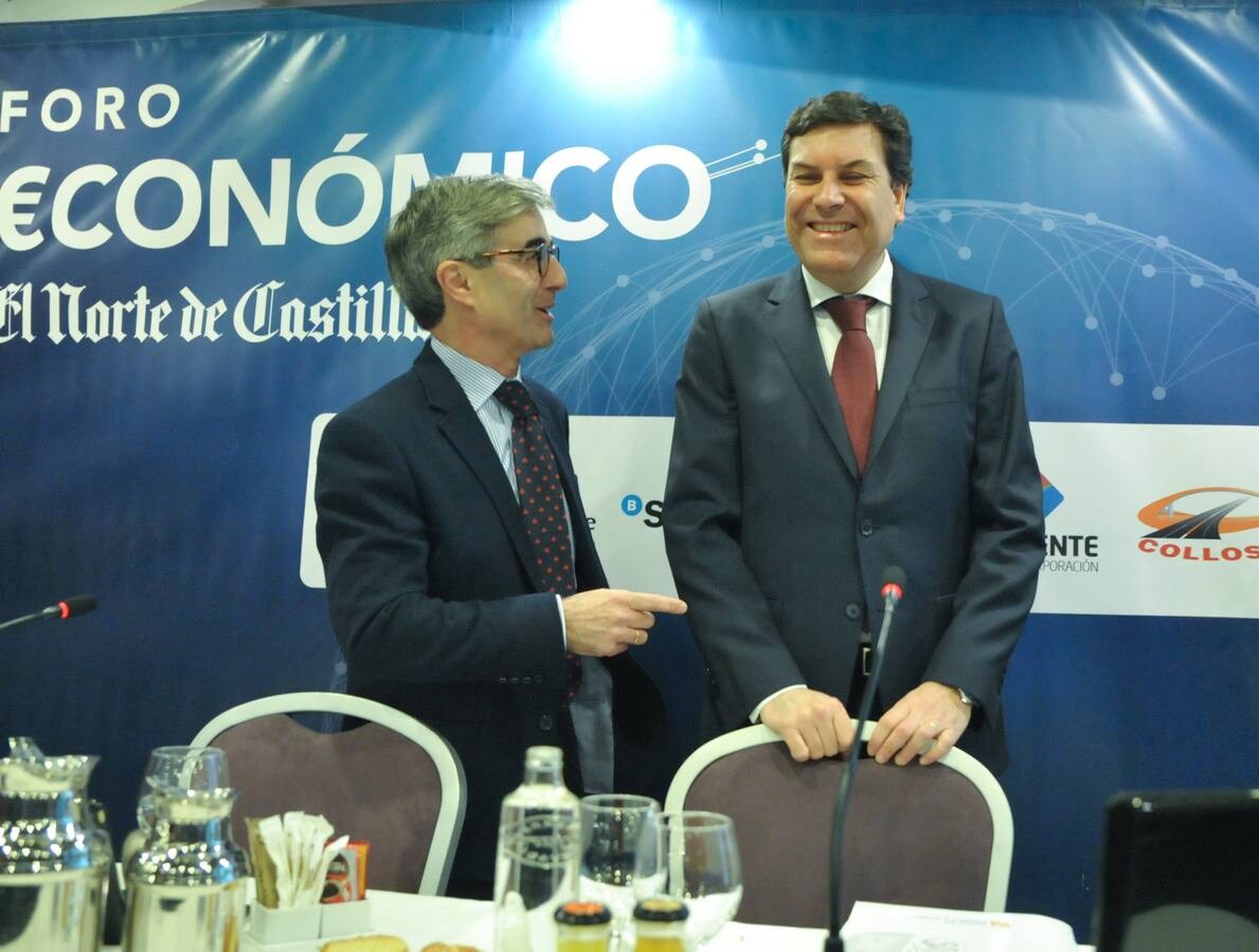 En su intervención, el consejero de Empleo de la Junta de Castilla y León, ha analizado los retos de su departamento