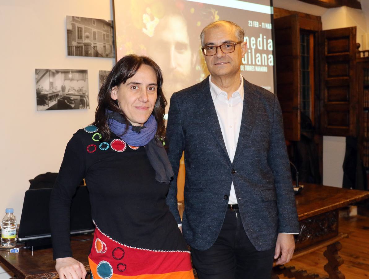 La directora de la compañía de teatro Nao d"amores habó sobre 'Literatura y música en escena' en el ciclo que organiza la Fundación Miguel Delibes en la Casa de Cervantes