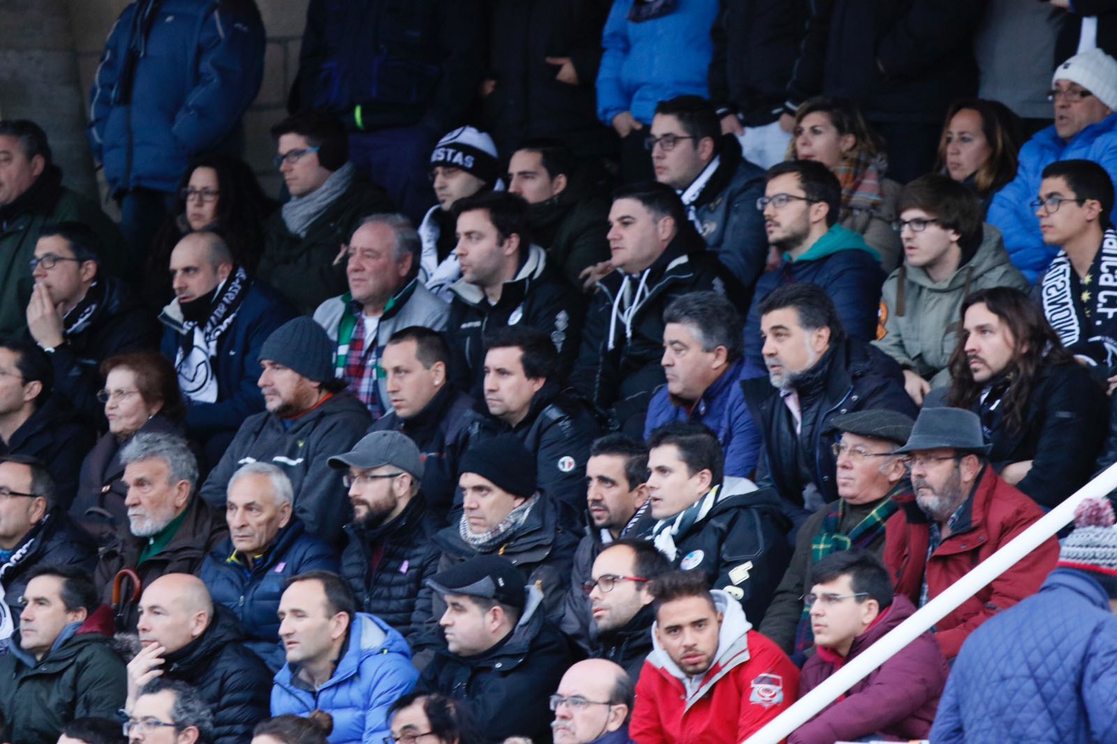 Fotos: Aficionados de Unionistas en el partido contra el Astorga