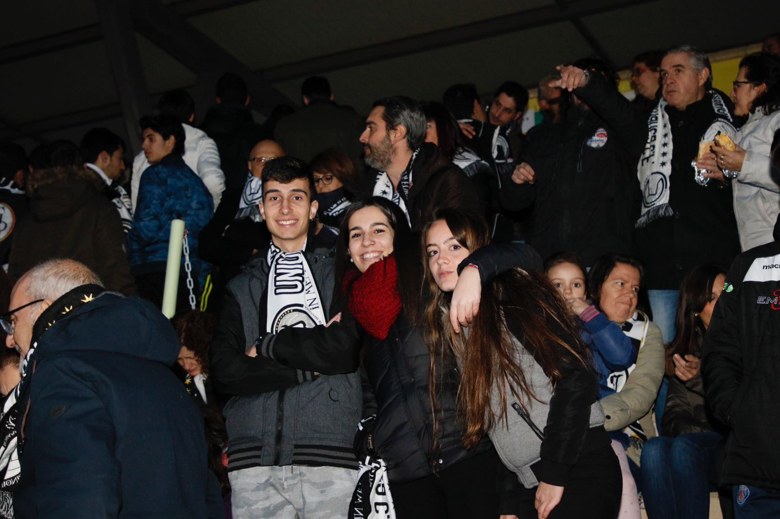 Fotos: Aficionados de Unionistas en el partido contra el Astorga